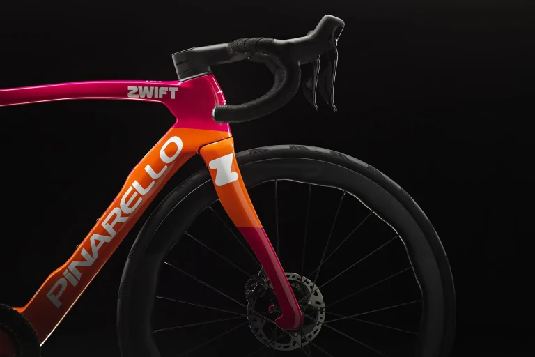 Ride a Virtual Zwift Pinarello Dogma Road Bike in the Real World!