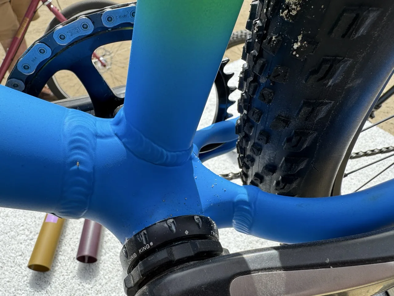 Sea Otter Hudski Dualist rear chainstay yoke